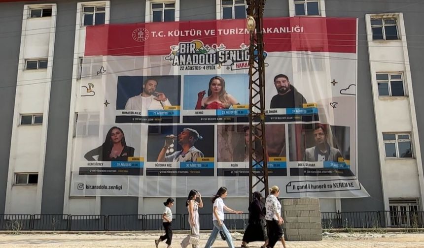 Yüksekova "Bir Anadolu Şenliği" Etkinliklerine Hazırlanıyor