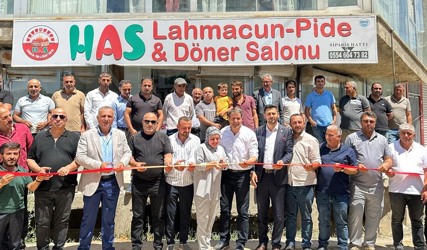 Yüksekova’da yeni iş yeri açılışı