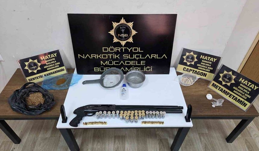 Dörtyol’da uyuşturucu satıcılarına yönelik operasyon; 10 gözaltı