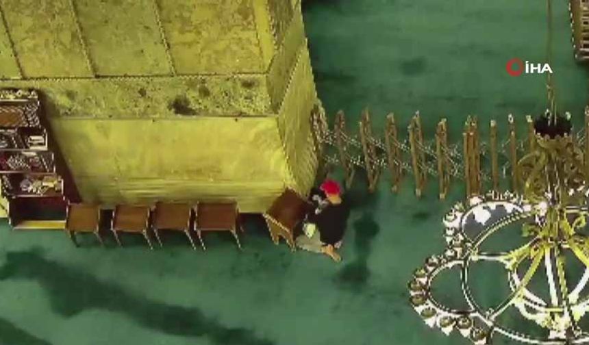 Ayasofya Camii’nde yangın çıkarmaya çalışan şüpheliye 13 yıla kadar hapis talebi