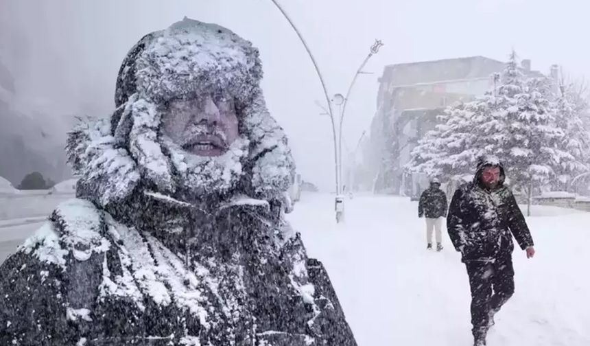 Meteoroloji tarih verdi! Türkiye resmen donacak