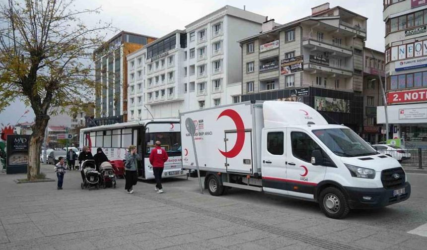 Muş’ta kan bağışına ilgi düşük kaldı