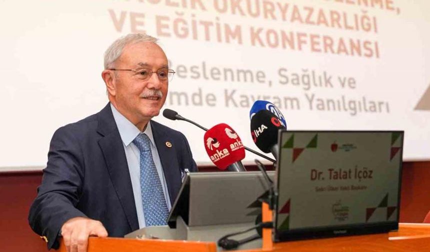 İçöz: "Türkiye’deki beslenme, sağlık ve gıda okuryazarlığı düzeyi, diğer ülkelerin gerisinde"