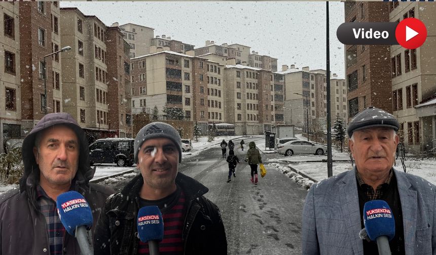 Kar yağdı, Doğalgaz Gelmedi: TOKİ Sakinleri mağdur oldu!