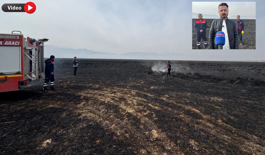 Yüksekova’daki Nehil Sazlığı’nda çıkan yangın kontrol altına alındı