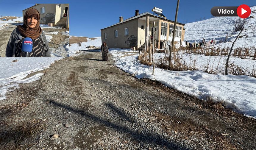 Anne Yılmaz, özel gereksinimli çocuklarının yolunun yapılmasını istiyor