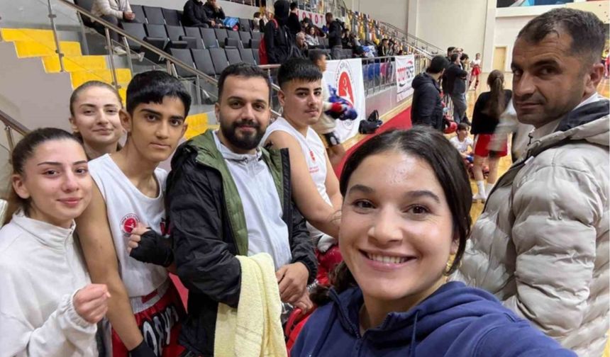 Tunceli’den kick boksta büyük başarı