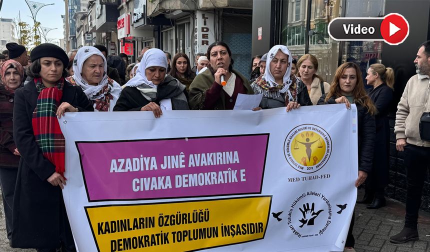 TUAY-DER’den 25 Kasım Öncesi Kadın Tutsaklar İçin Basın Açıklaması