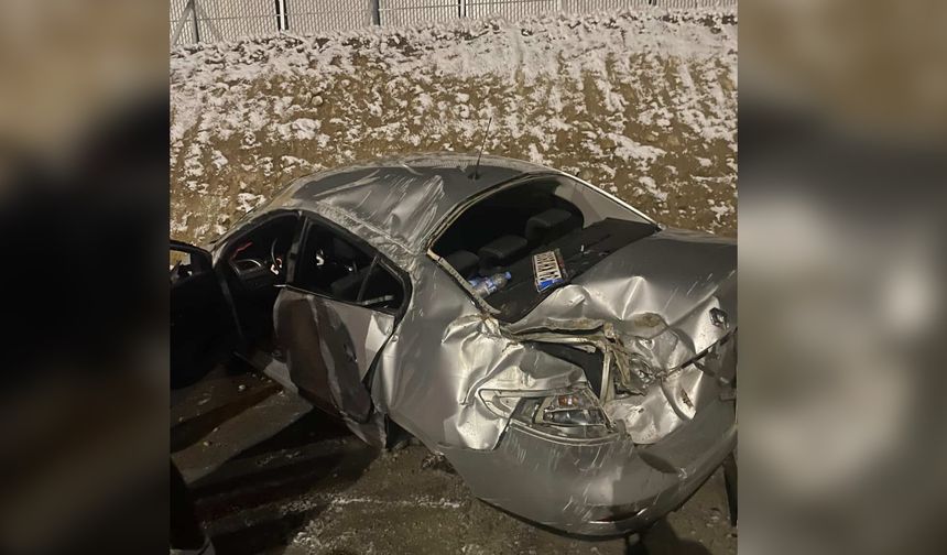 Van Güzeldere Tüneli’nde buzlanma kazası: 2 kişi yaralandı