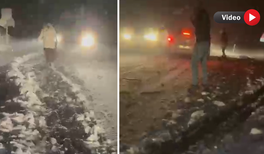 Yüksekova–Şemdinli yolunda kar esareti: Çok sayıda araç mahsur kaldı