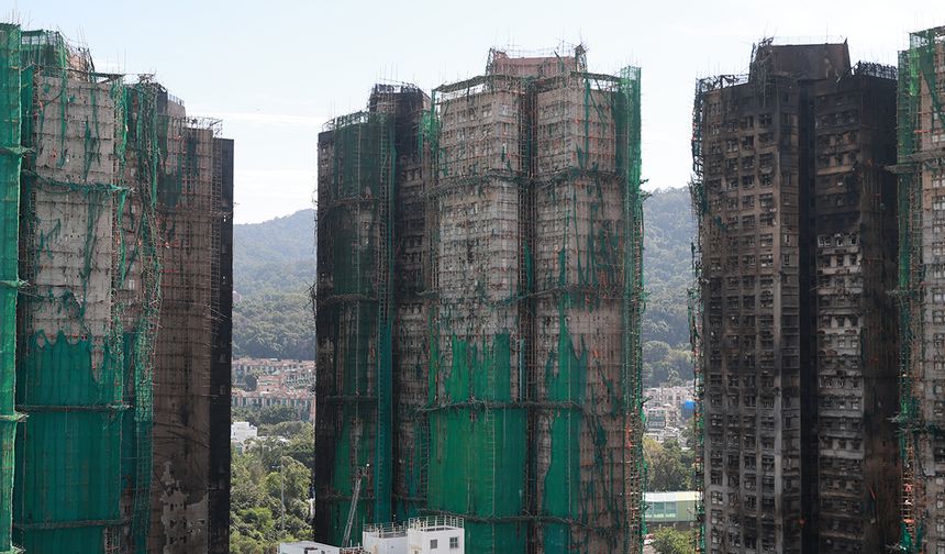 Hong Kong'daki yangın felaketinde can kaybı 151'e yükseldi