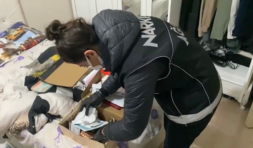 Ağrı’da eş zamanlı uyuşturucu operasyonunda 8 gözaltı