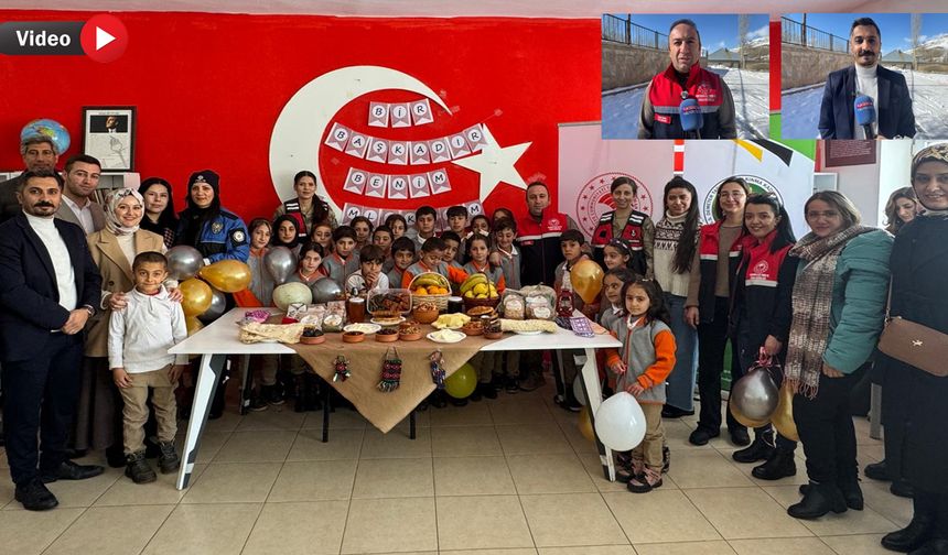 Yüksekova’da kurumlar organik beslenmeye dikkat çekti