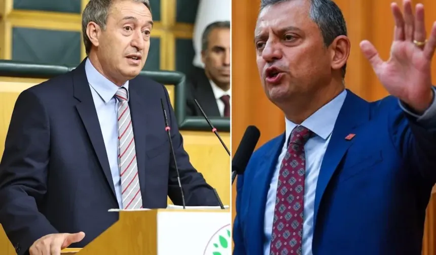 "Cellat" gerilimi tırmanıyor! Tuncer Bakırhan'dan Özel'e sert yanıt