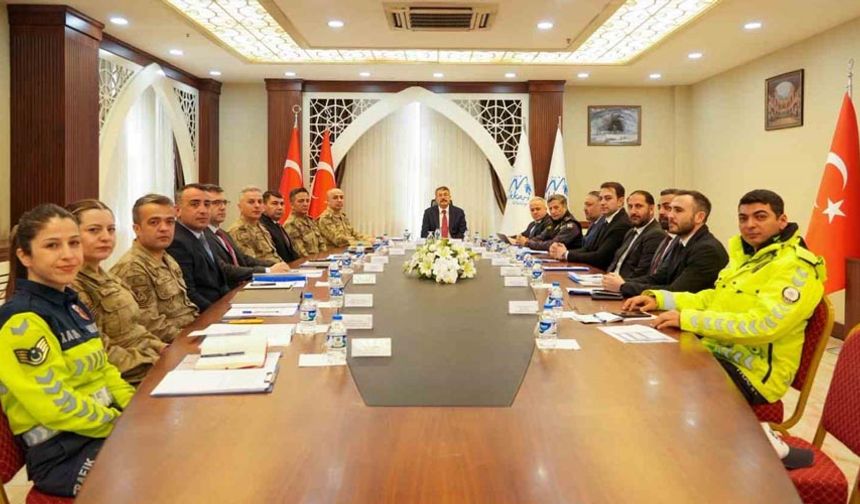 Hakkari’de Asayiş Raporu Açıklandı