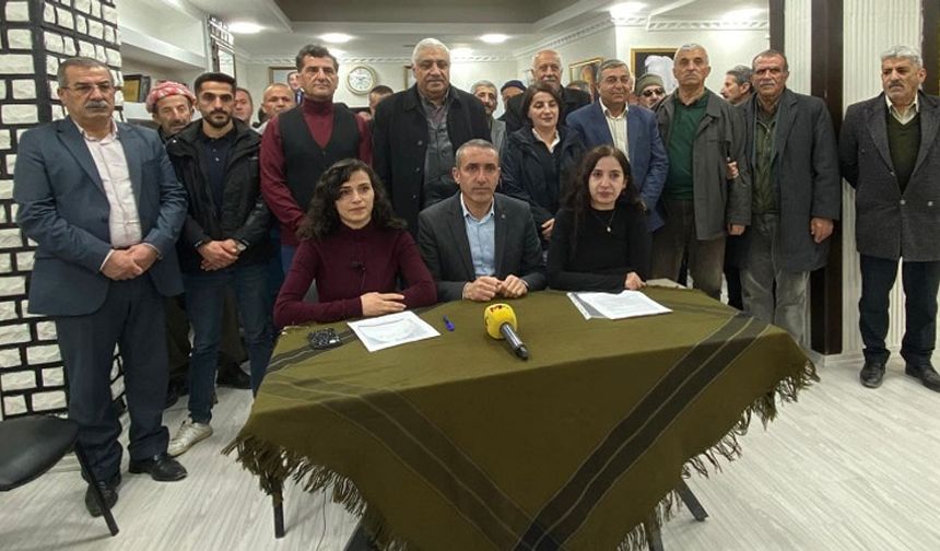 Hakkâri’de DBP Kongre Komisyon Çalışmaları Başladı