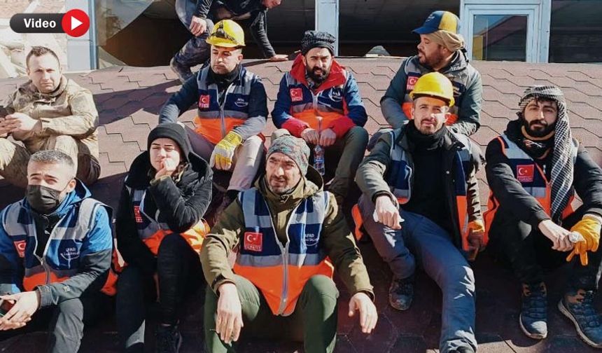 Yüksekova’da oluşturulan gönüllü ekip 6 Şubat Depreminde 22 Hayat Kurtardı