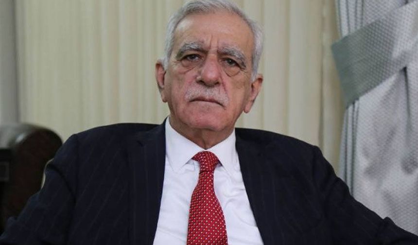 Ahmet Türk’ten çarpıcı süreç açıklaması