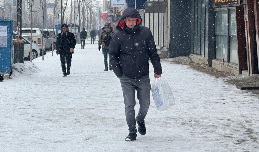 Yüksekova’da  Kar Yağışı Etkisini Gösterdi