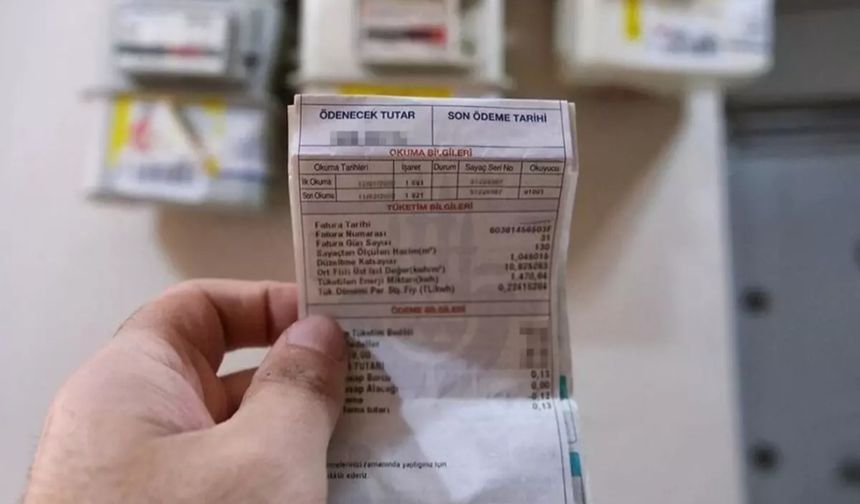 Doğal gaz faturalarında yeni dönem