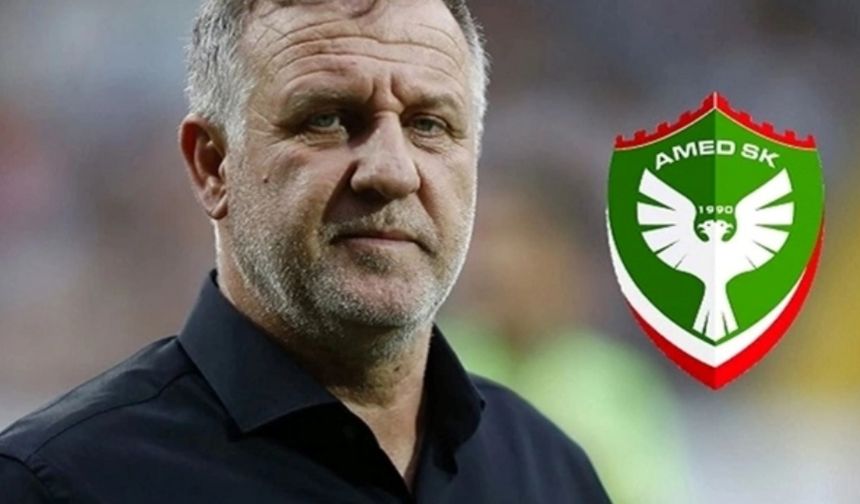 Amedspor'un yeni teknik direktörü belli oldu