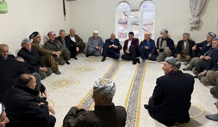 Hakkari’de İki Aile Barıştırıldı