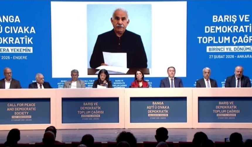 Öcalan'ın yeni mesajı okundu, yeni fotoğrafı paylaşıldı