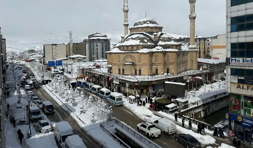 Yüksekova’da Kar Esareti: Şehir elektriksiz kaldı, vatandaşlar mağdur