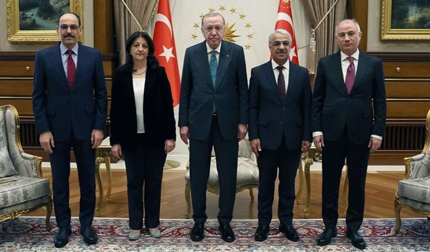 DEM Parti İmralı Heyeti, Erdoğan ile bir araya geldi