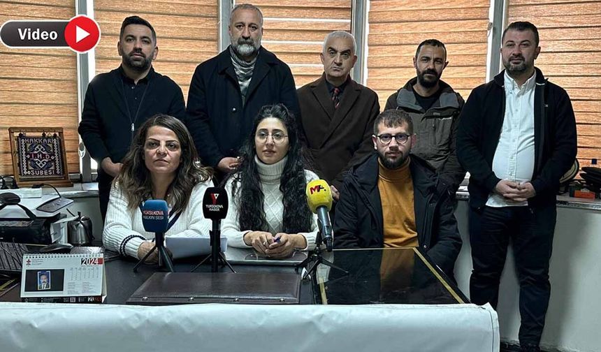 İHD Hakkâri Şubesi 2025 Yılı Hak İhlalleri Raporunu Açıkladı