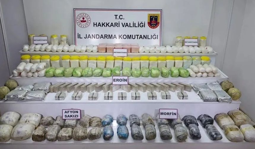 Yüksekova ve Esendere’de 2025’te Uyuşturucuya büyük darbe