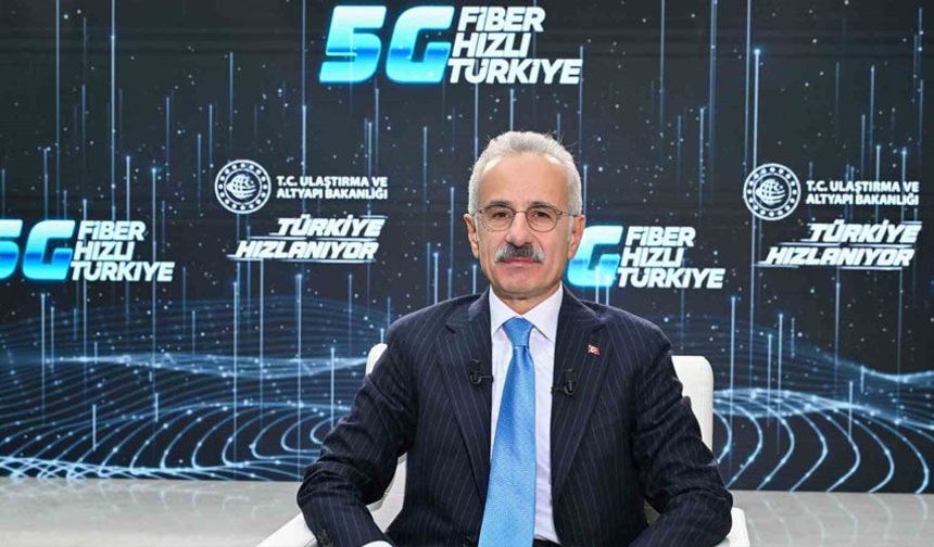 Bakan Uraloğlu: "5G hizmetlerini hizmete sunmayı hedefliyoruz"