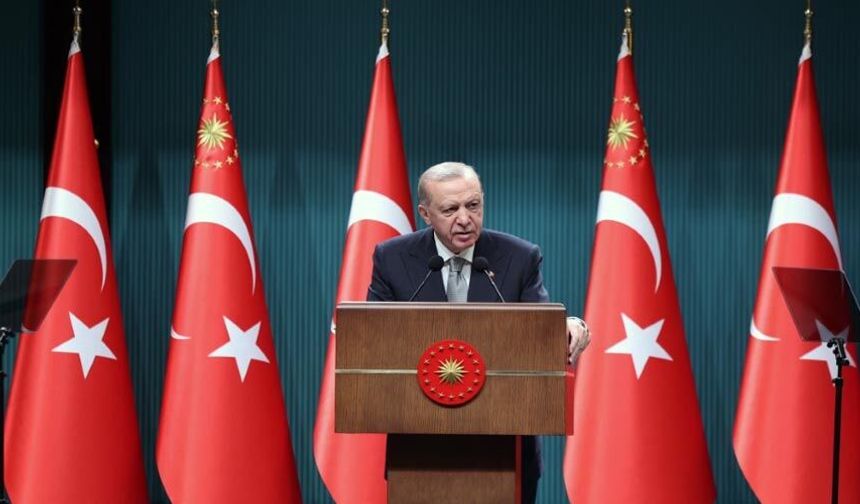 Kabine toplantısı sona erdi: Erdoğan'dan açıklamalar