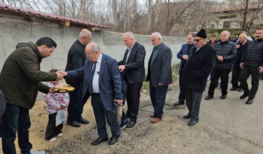 Darende’de yarım asırlık bayramlaşma geleneği