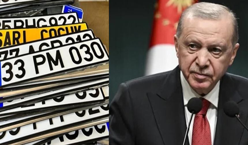 Cumhurbaşkanı Erdoğan'dan APP plaka açıklaması