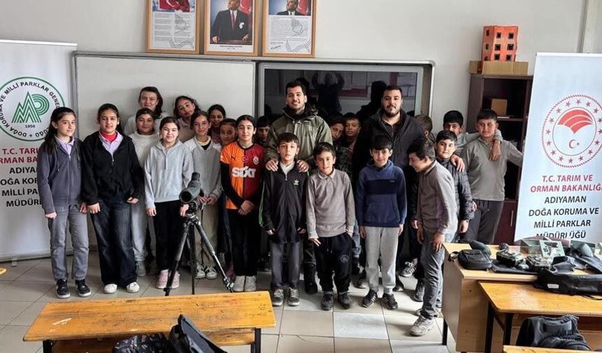 Gölbaşı’nda öğrencilere doğa koruma eğitimi verildi