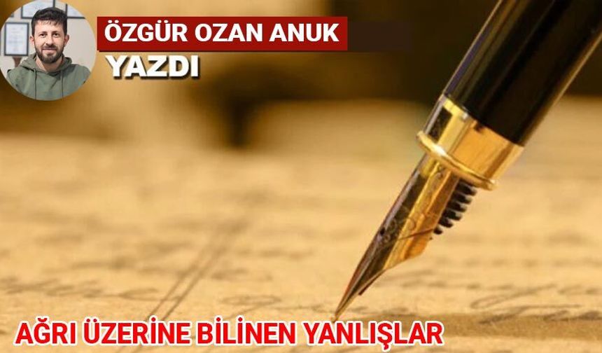 AĞRI ÜZERİNE BİLİNEN YANLIŞLAR