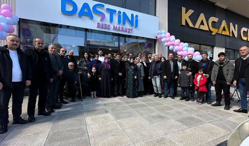 Yüksekova’da Yeni Bir Çocuk Mağazası Açıldı