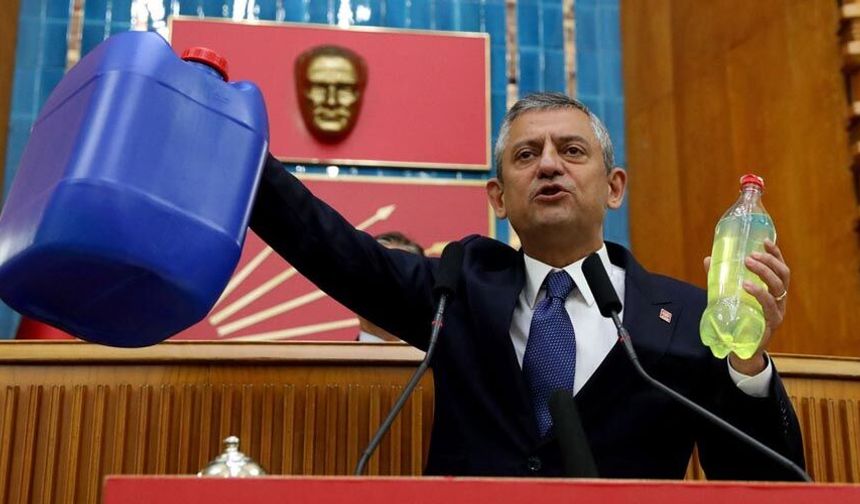 CHP lideri Özel, akaryakıt fiyatları için formül önerdi