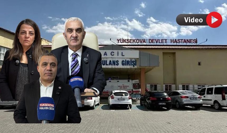 Yüksekova’da Hastalar Yolda Ölüyor: Anjiyo Ünitesi Hâlâ Kurulmadı