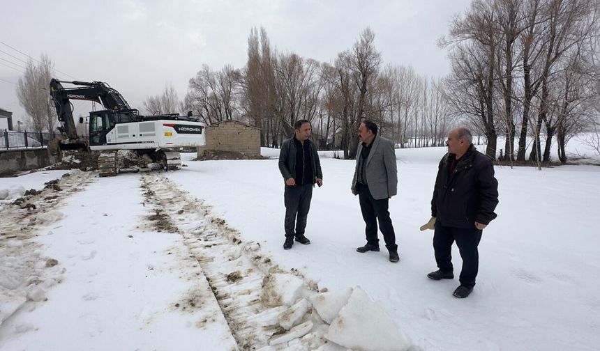 Kar Suları İçin Önlem: Belediye Ekipleri Sahada
