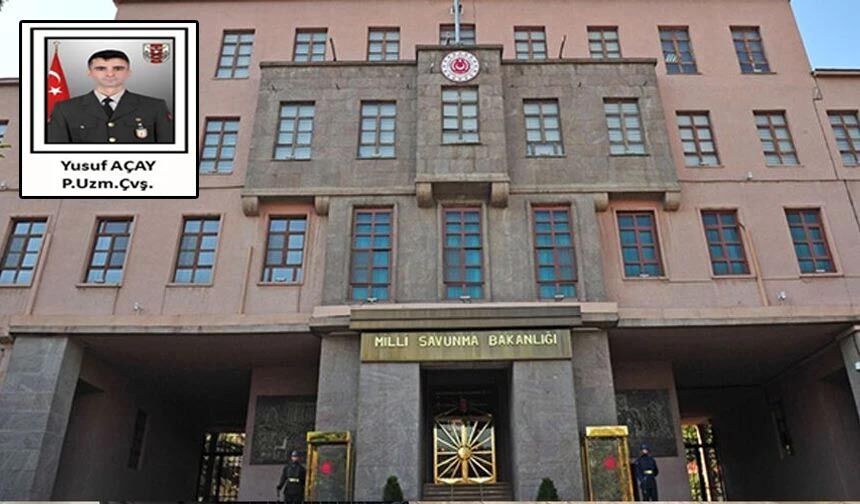 MSB duyurdu: Ağrı’daki kazada 1 asker şehit oldu