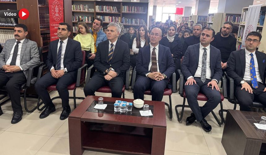 Yüksekova'da Kütüphane Haftası Etkinliği
