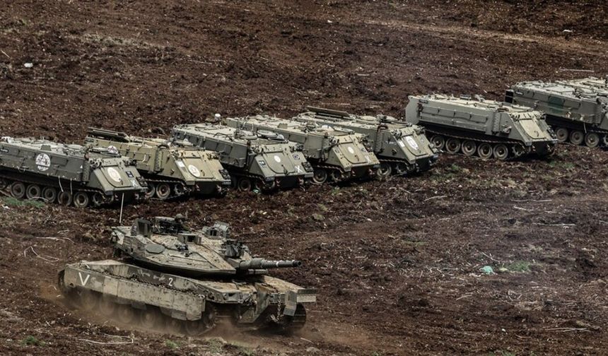 İsrail ordusu, Lübnan'ın güneyine kara harekatı başlattı