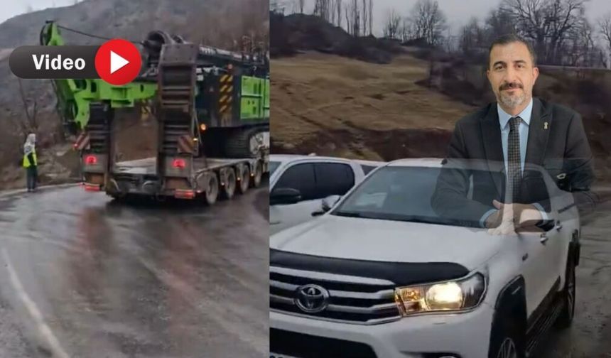 Başkan Tekin’den Şemdinli–Derecik Yoluna Acil Çözüm Çağrısı