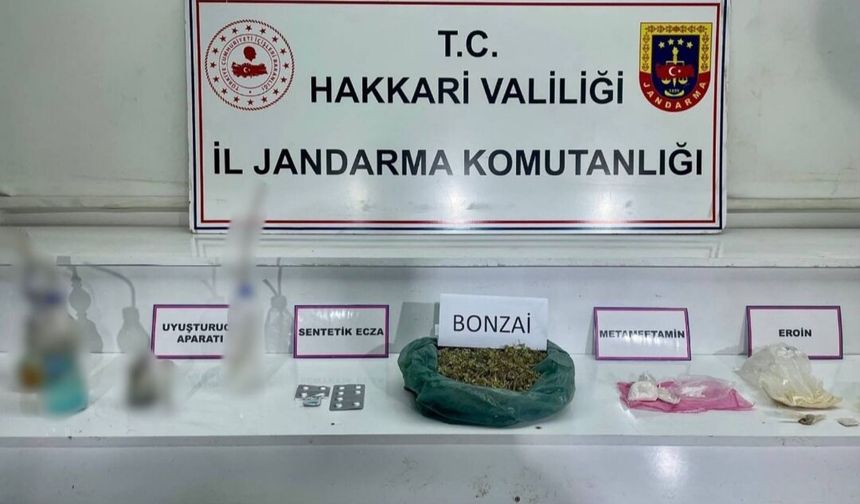 Yüksekova'da Uyuşturucu Operasyonu: 6 Kişi Tutuklandı