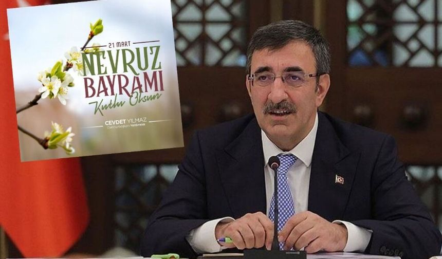 Cevdet Yılmaz'dan 'Newroz' mesajı