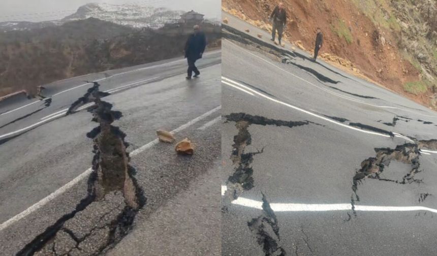 Hakkâri’de Uluslararası Yol Alarm Veriyor