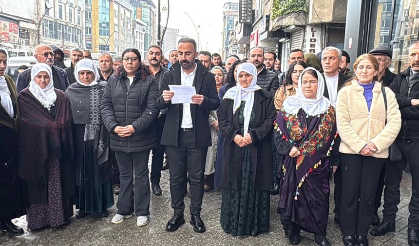 Yüksekova’da DEM Parti’den Newroz sonrası  gözaltılarıyla ilgili açıklama