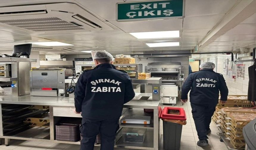 Şırnak’ta zabıta ekiplerinden tavizsiz "gramaj ve hijyen" denetimi